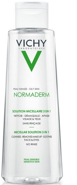 Лосьон мицеллярный для лица Vichy Normaderm 200 мл для проблемной кожи 3 в 1 200 мл