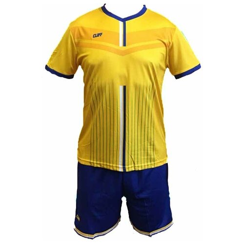 Футбольная форма CLIFF 1901 взр. желто-синяя XL