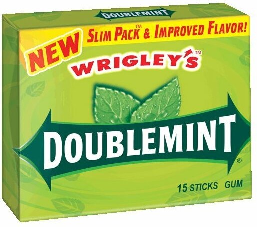 Жевательная резинка Wrigley's Doublemint Gum