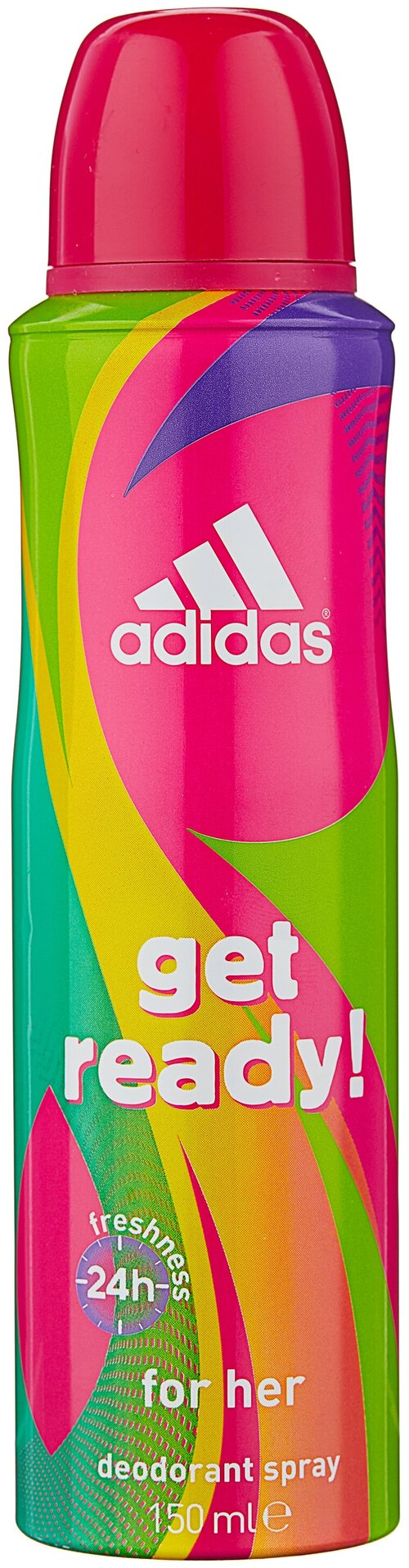 Adidas Дезодорант Get ready!, спрей, 150 мл