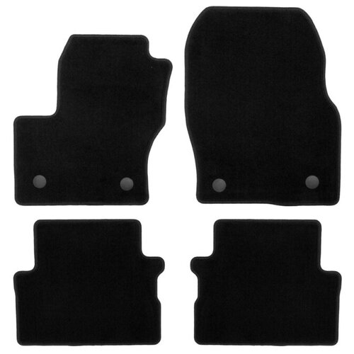 фото Коврики в салон klever econom geely emgrand 2016-2019, седан, 4 шт. (текстиль), klever01751201200k