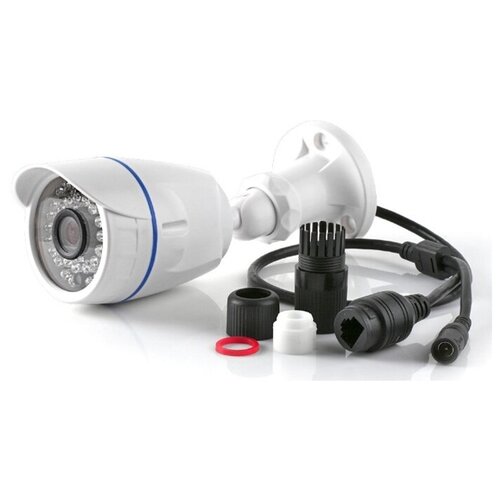 Сетевая уличная IP камера 2 мегапикселя 1080Р IP014 ик 15 метров 269600₽