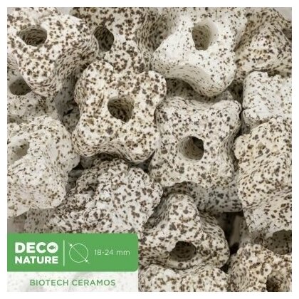 DECO NATURE STUFF BIOTECH - Пористый керамический наполнитель для биофильтрации, 1л, УТ000031178 (1 шт) - фотография № 2