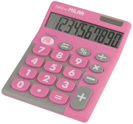 Калькулятор настольный MILAN 150610TD розовый