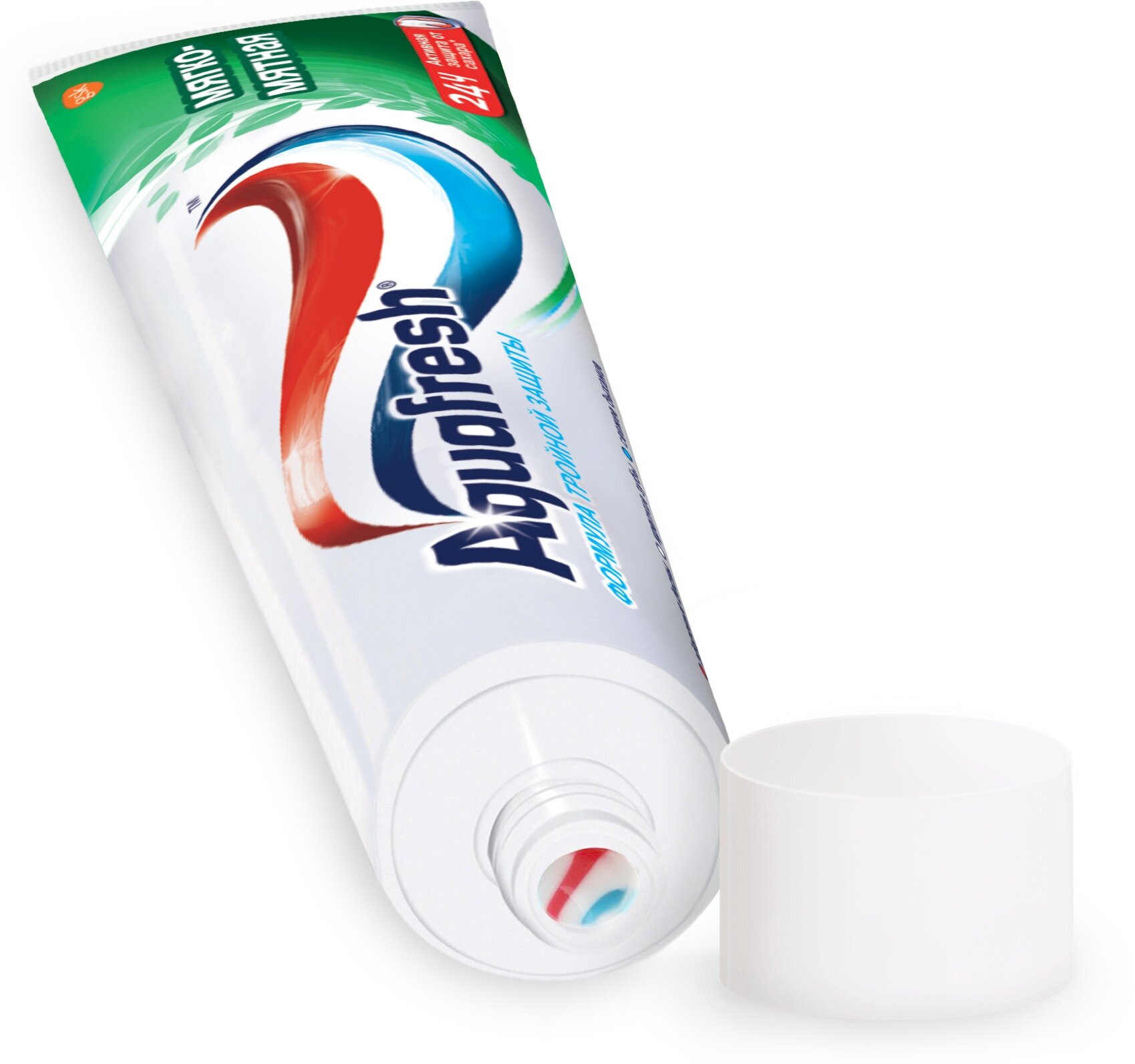 Зубная паста Aquafresh Тройная защита Мягко-мятная, 100 мл - фото №11