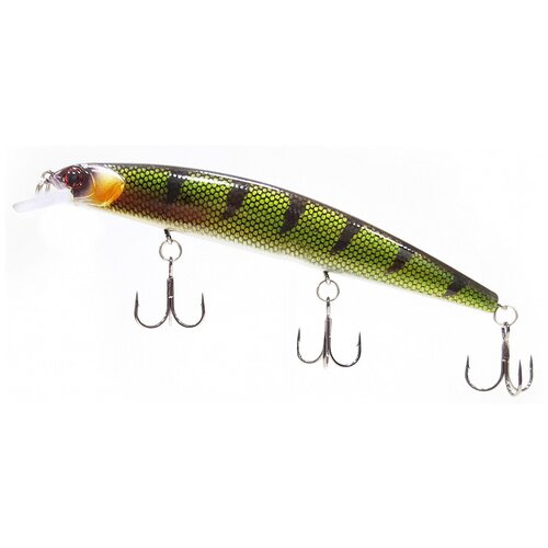 Воблер Mottomo минной Aringo 130SP Dark Perch, 130 мм, 21.3 г, №4 плед aringo