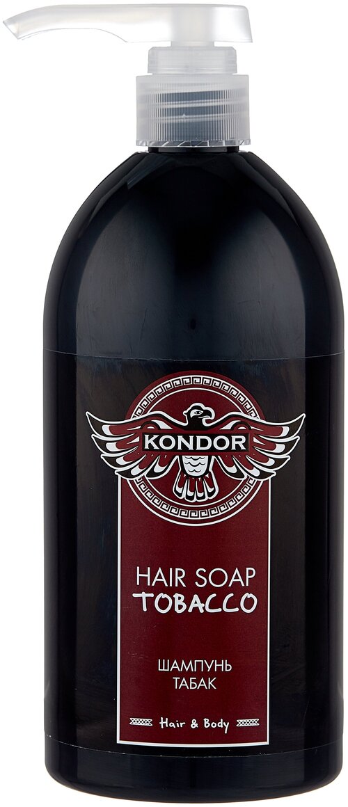 Kondor шампунь Hair&Body Табак, 750 мл