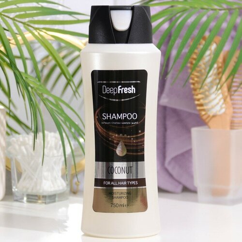 Шампунь Deep Fresh для волос, с экстрактом кокоса, 750 мл шампунь для волос fresh feel keratin 750 мл