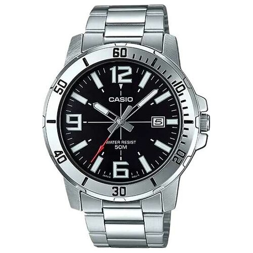 Наручные часы CASIO, серебряный наручные часы casio mtp e350d 1b