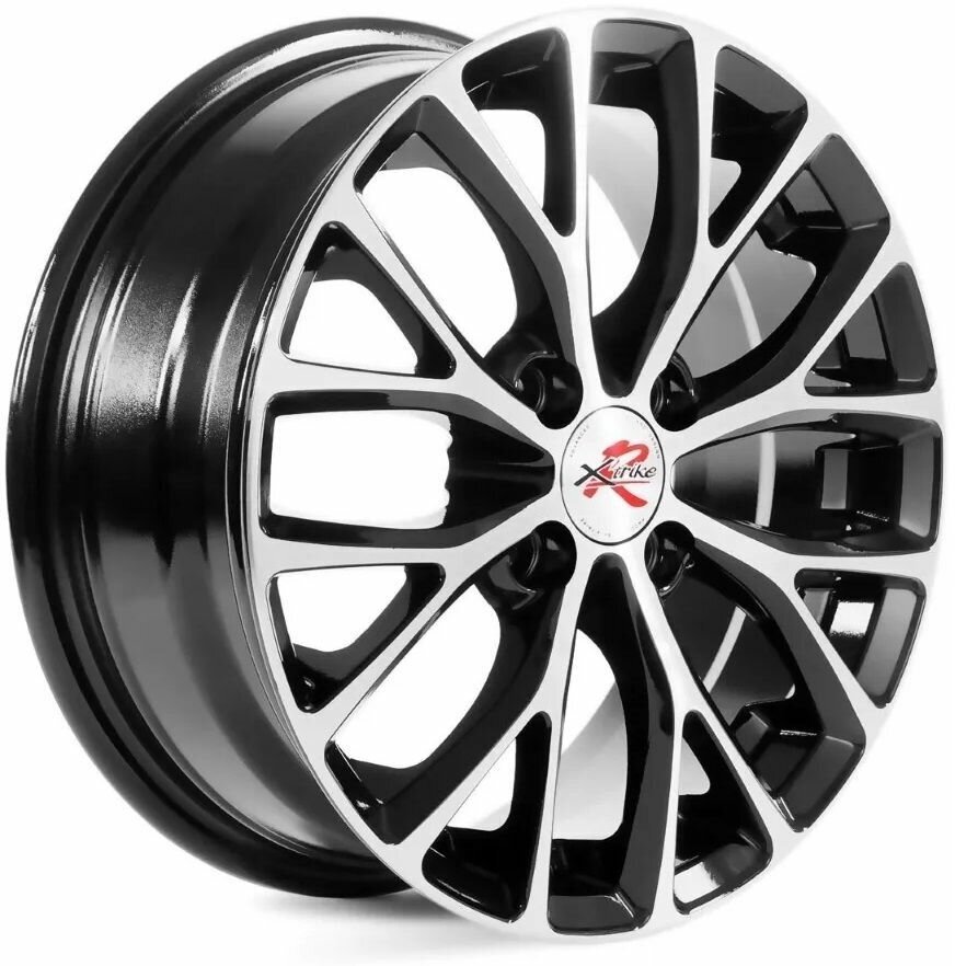 Диск колёсный R-015 Vesta 6.0x15 4x100x60.1 ET50 BK/FP, арт.40608