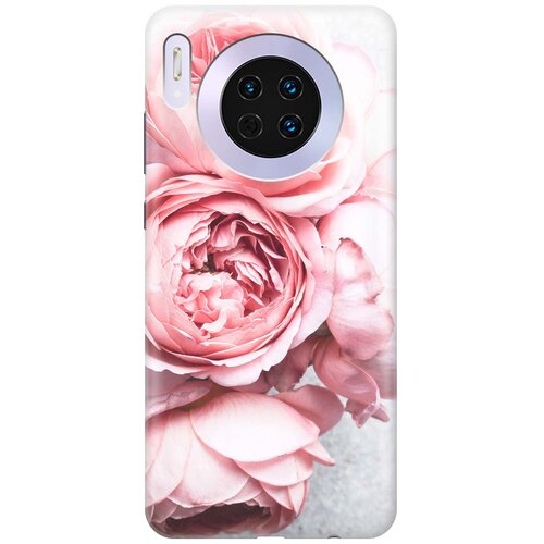 фото Re:paчехол - накладка artcolor для huawei mate 30 с принтом "нежность"