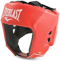 Шлем боксерский Everlast Amateur Competition PU, р. S, красный