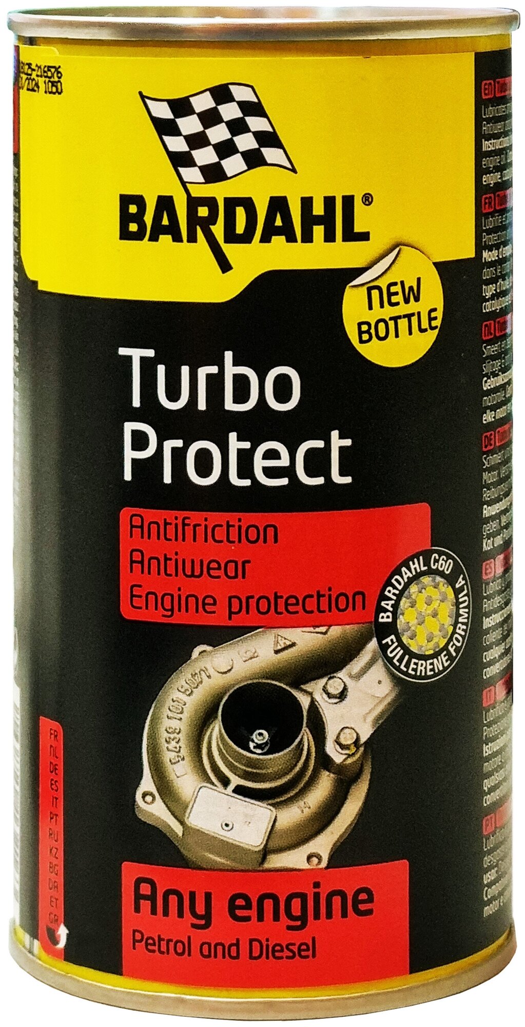 Bardahl Turbo Protect присадка в моторное масло, 300 мл