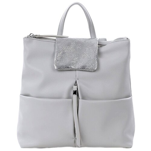 фото Рюкзак женский светлый городской из экокожи batty