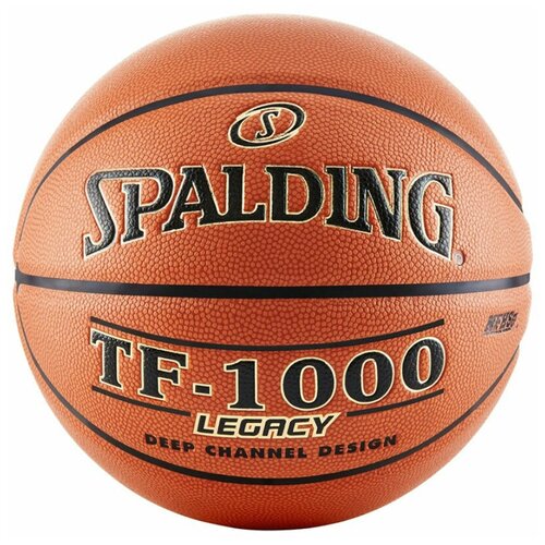 фото Баскетбольный мяч spalding tf-1000 legacy, р. 6 коричневый/черный/золотистый
