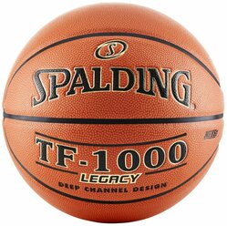 Баскетбольный мяч Spalding TF-1000 Legacy, р. 6 коричневый/черный/золотистый