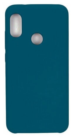 Силиконовый чехол Silky and Soft-Touch Xiaomi Redmi Note 6/Note 6 Pro Capri Синий