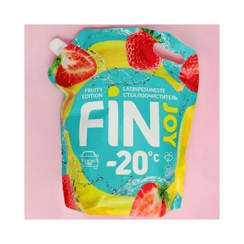 Жидкость в бачок омывателя FIN JOY FRUITY -20С banana(банан) 4л.