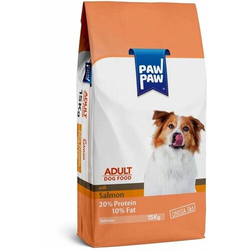 PawPaw Adult Dog Food with Salmon сухой корм для собак с лососем