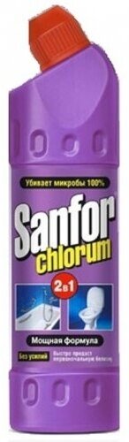 Средство санитарно-гигиеническое Sanfor Chlorum 750 мл - фотография № 16