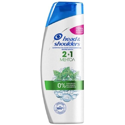 Шампунь и бальзам HEAD & SHOULDERS против перхоти 2в1 Ментол 200мл. 1668433