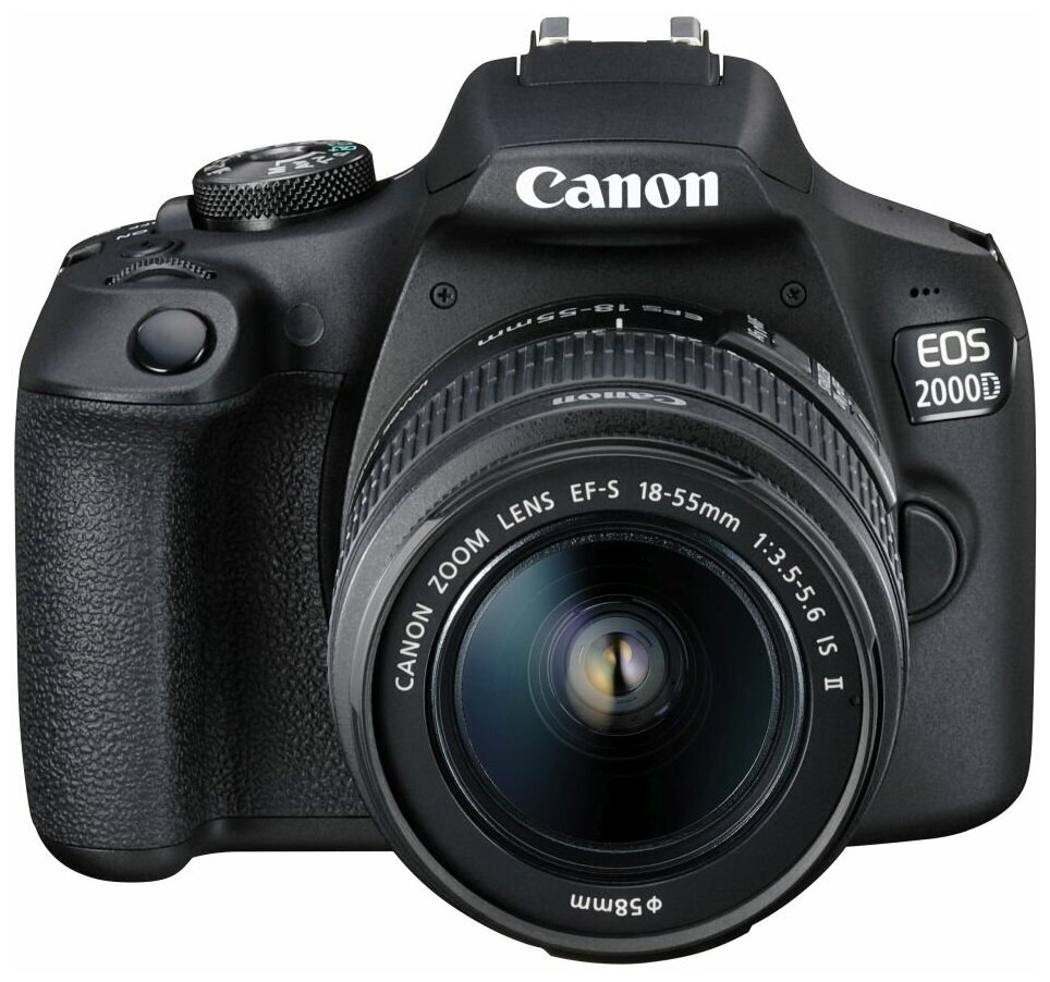 Цифровой зеркальный фотоаппарат Canon EOS 2000D Kit 18-55 IS II