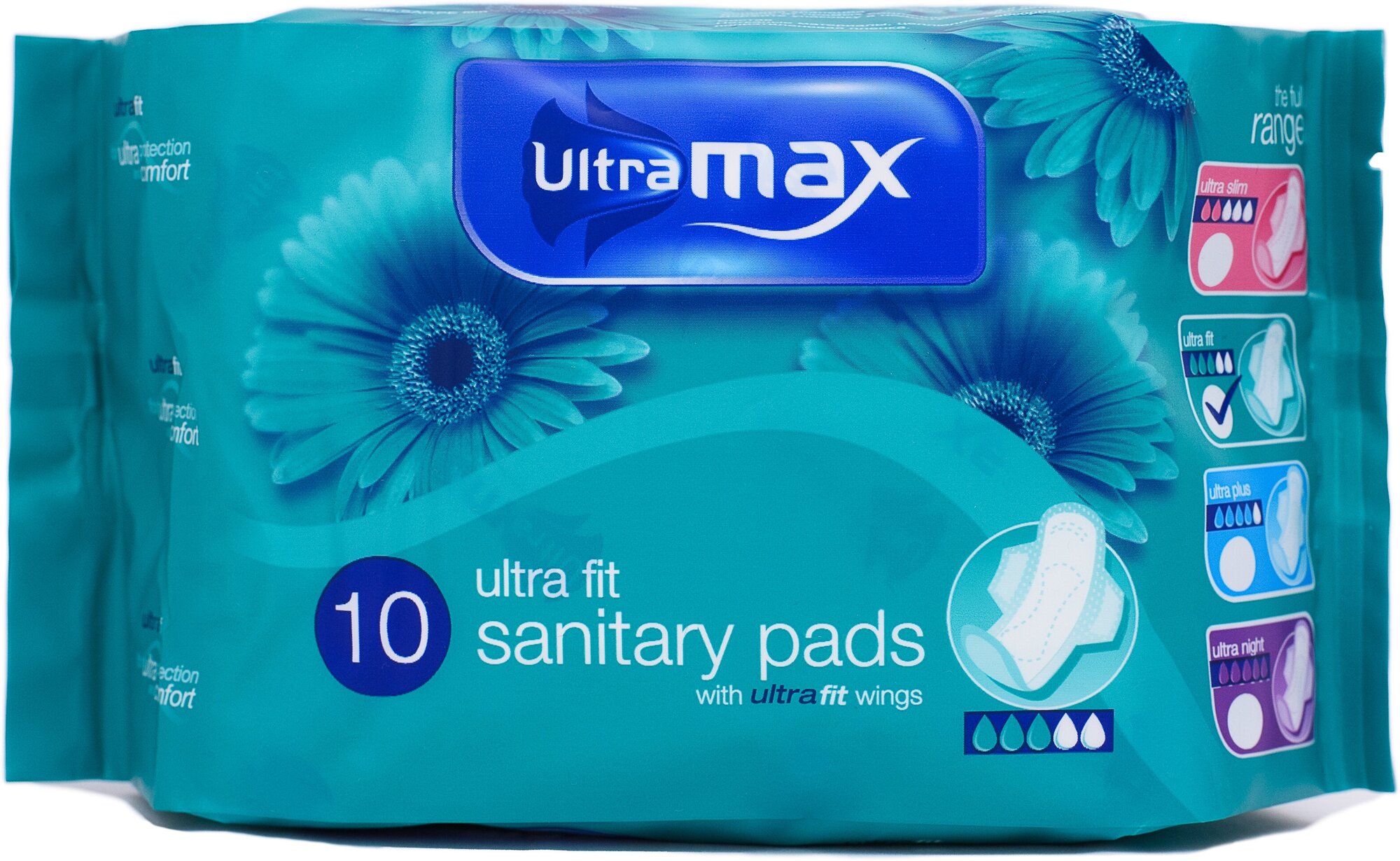 Прокладки женские Ultra Max 10 шт 3 капли