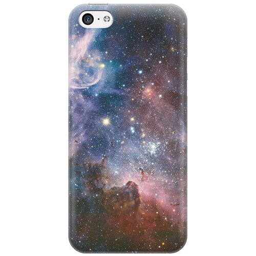 фото Cиликоновый чехол космос на apple iphone 5c / эпл айфон 5с re:pa