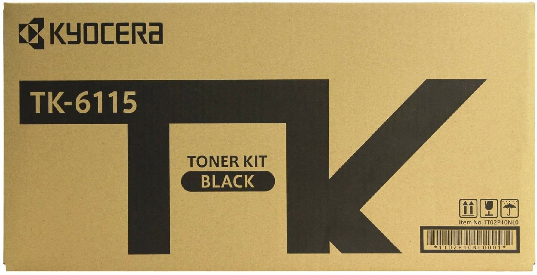 Картридж KYOCERA TK-6115, 15000 стр, черный - фотография № 5