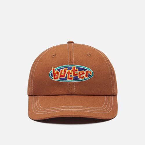 фото Кепка butter goods scattered 6 panel коричневый, размер one size