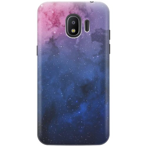 фото Cиликоновый чехол на samsung galaxy j2 (2018) / самсунг джей 2 2018 с принтом "звездное зарево" gosso