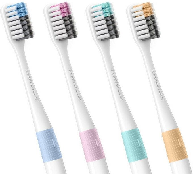 Щетка Xiaomi Doctor B Bass Method Toothbrush (4 шт