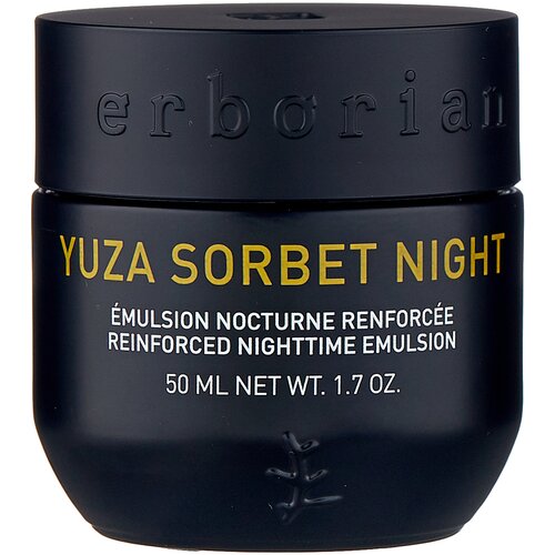 Erborian Yuza Sorbet Night увлажняющий ночной крем для лица, 50 мл крем для лица дневной увлажняющий erborian yuza sorbet 50 мл