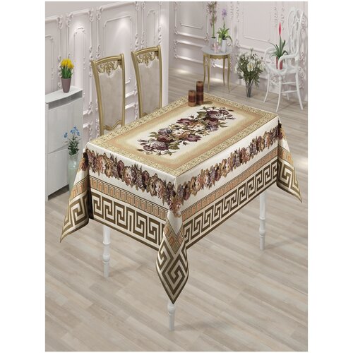 фото Скатерть do&co гобеленовая жаккард пано 160х220 spring lux v2 do & co