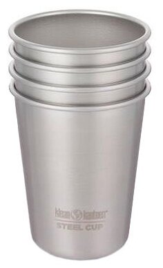 Набор стаканов Klean Kanteen Steel Cup, 296 мл, 4 шт.