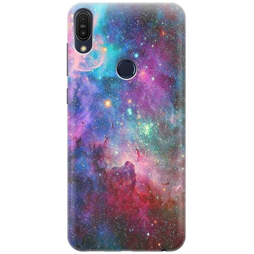 фото Cиликоновый чехол на asus zenfone max (m1) zb555kl / асус зенфон макс м1 с принтом "волшебный космос" gosso