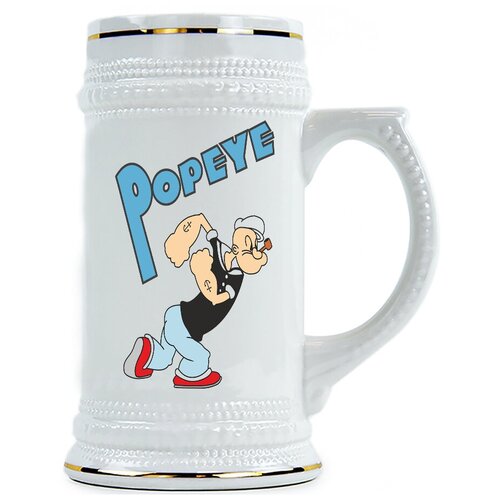 фото Пивная кружка popeye папай моряк drabs