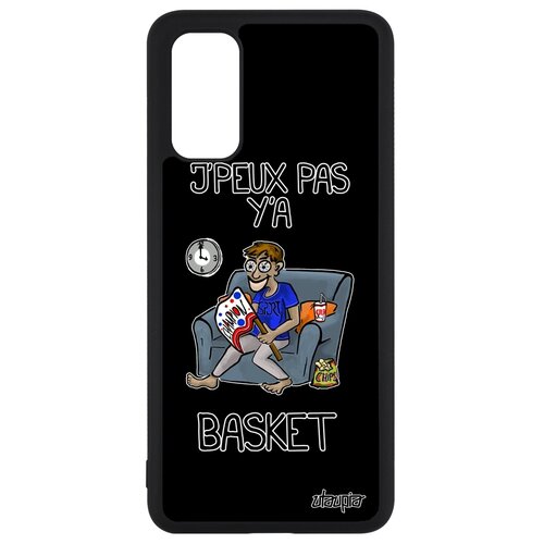 фото Чехол на samsung galaxy s20, s20 5g, "не могу - смотрю баскетбол!" юмор игра utaupia