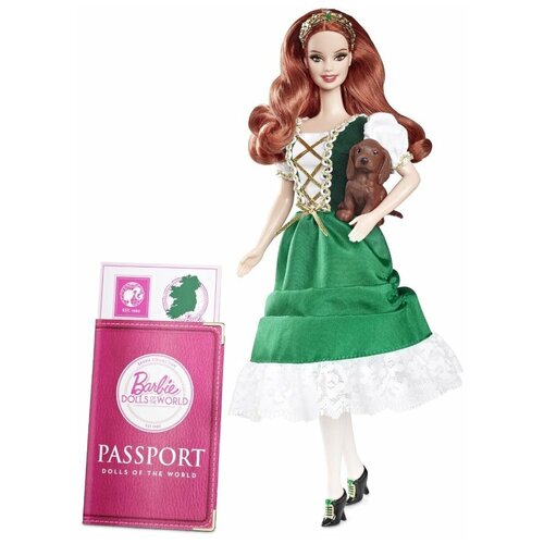 Кукла Barbie Куклы мира Ирландия, W3440 кукла barbie куклы мира россия 16500