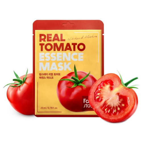 FarmStay Маска тканевая для лица с экстрактом томата - Real tomato essence mask, 23мл, 3 штуки