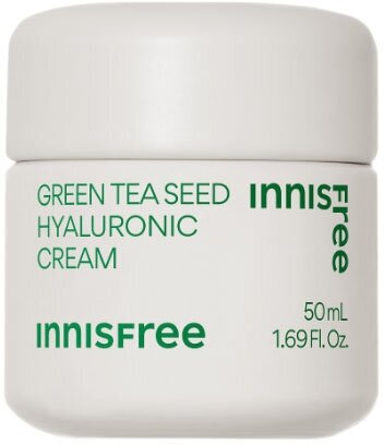 Гиалуроновый крем с семенами зеленого чая Innisfree Green Tea Seed Hyaluronic Cream 50 мл