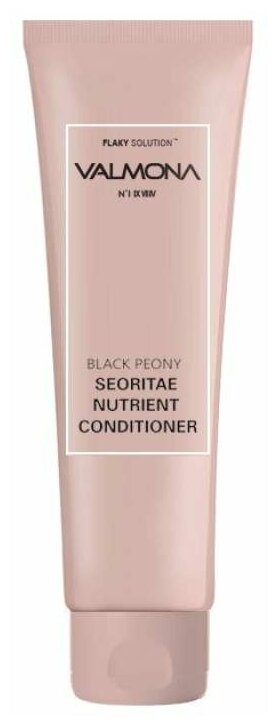 Valmona кондиционер Powerful Solution Black Peony Seoritae Nutrient для предотвращения выпадения волос с экстрактом черных бобов, 100 мл