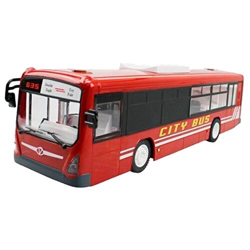 Автобус Double Eagle City Bus E635-003, 1:20, 44 см, красный радиоуправляемый бетоновоз double eagle volvo fmx 1 20 2 4g rtr e508 003
