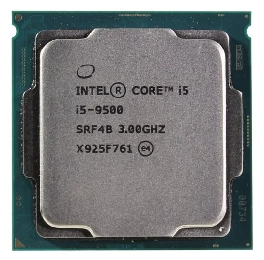 Процессор INTEL Core i5 9500, LGA 1151v2, OEM [cm8068403362610s rf4b] - фото №1