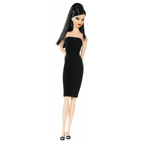 Купить Кукла Barbie Basics Model No. 05 — Collection 001 (Барби Маленькое чёрное платье Модель 5 Коллекция 1), Barbie / Барби