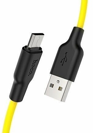  USB HOCO X21 Plus Silicone USB - MicroUSB, 2.4, 1 , +