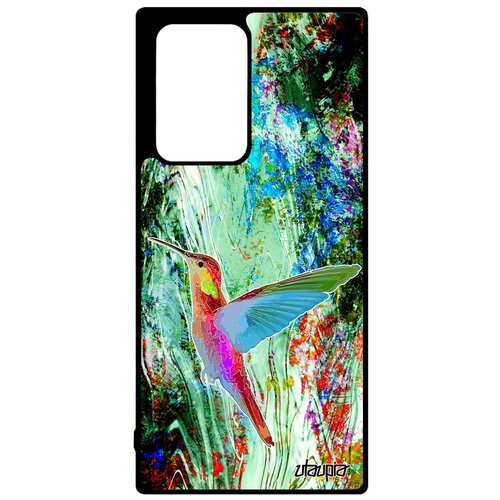 фото Чехол на мобильный galaxy note 20 ultra, "колибри" птенец полет utaupia