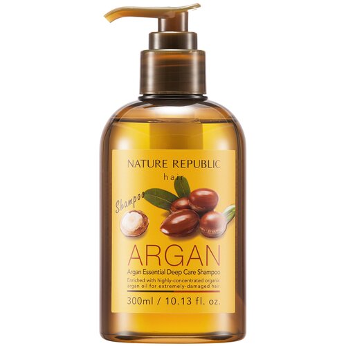 Nature Republic Шампунь Argan Essential Deep Care, 300 мл