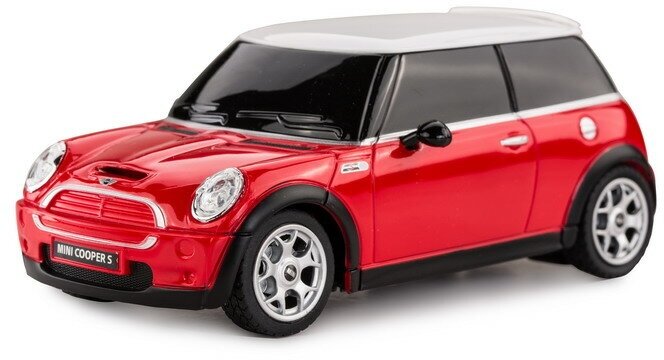 Машина р у 1:24 MINI COOPER S цвет красный 15000R