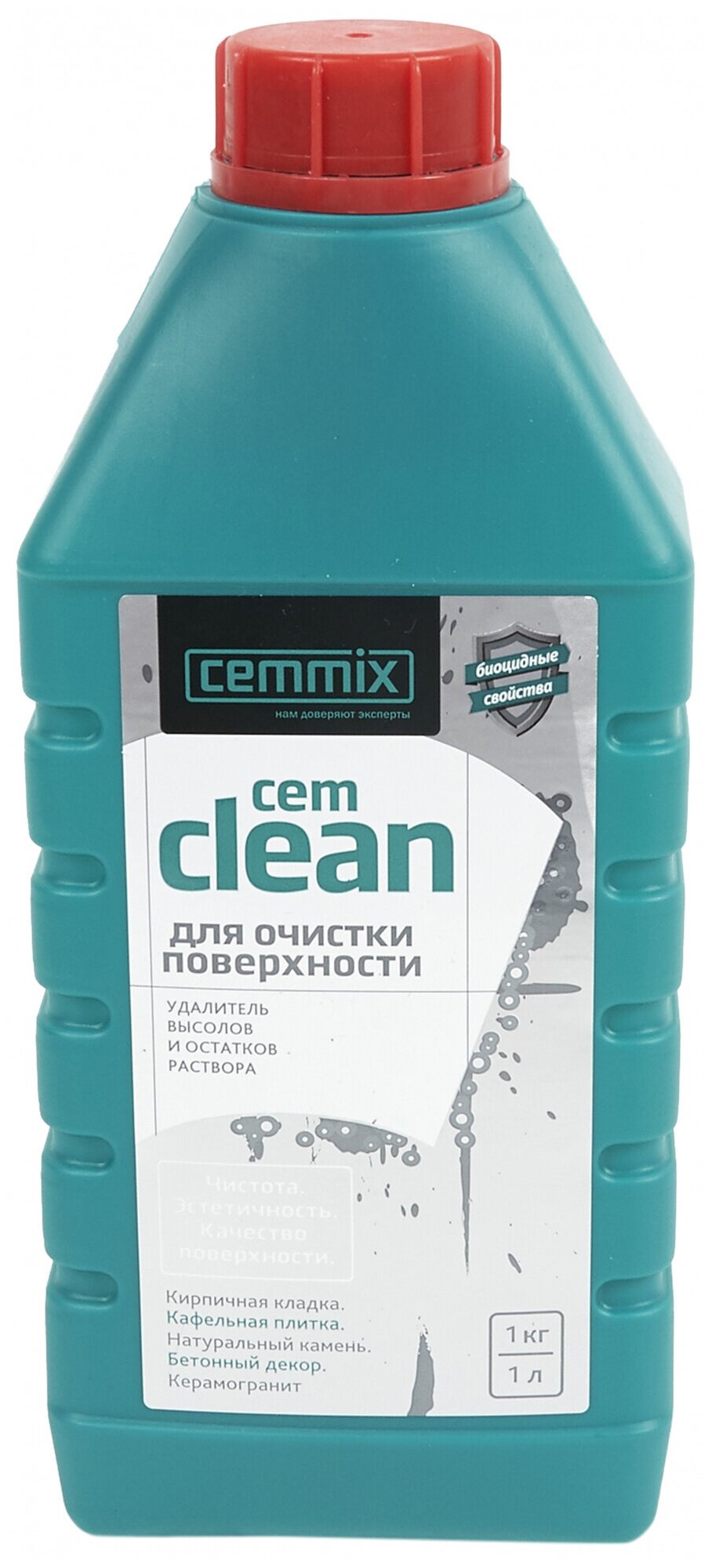 Удалитель высолов и остатков раствора Cemmix CemClean, 1 л